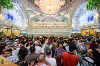 حال وهوای حرم امیرالمؤمنین در آستانه میلاد پیامبر اعظم صلی الله علیه و اله 7