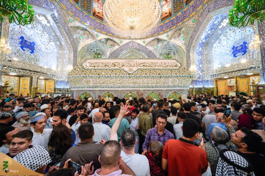 حال وهوای حرم امیرالمؤمنین در آستانه میلاد پیامبر اعظم صلی الله علیه و اله 7