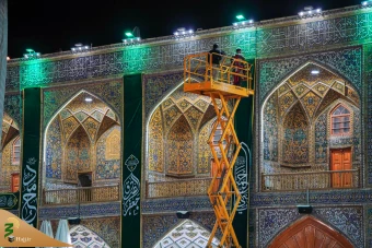 حال وهوای حرم امیرالمؤمنین در آستانه میلاد پیامبر اعظم صلی الله علیه و اله 18