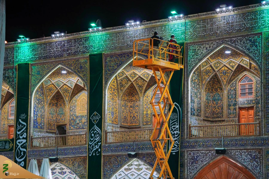 حال وهوای حرم امیرالمؤمنین در آستانه میلاد پیامبر اعظم صلی الله علیه و اله 18