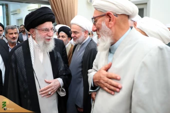 دیدار جمعی از علما و بزرگان اهل سنت کشور با رهبر معظم انقلاب 3