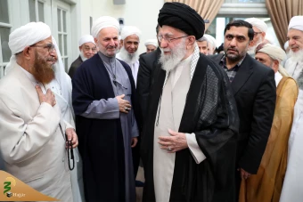 دیدار جمعی از علما و بزرگان اهل سنت کشور با رهبر معظم انقلاب 4
