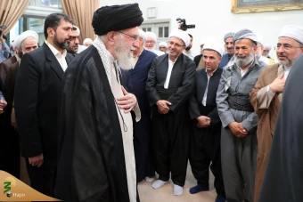 دیدار جمعی از علما و بزرگان اهل سنت کشور با رهبر معظم انقلاب 5