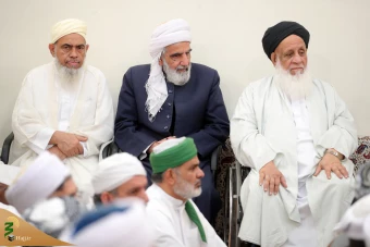دیدار جمعی از علما و بزرگان اهل سنت کشور با رهبر معظم انقلاب 22