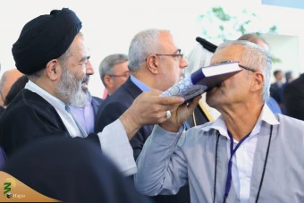 آیین بدرقه نخستین گروه زائران عمره مفرده ۱۴۰۳ 7