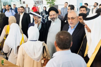 آئین بدرقه نخستین گروه زائران عمره مفرده ۱۴۰۳ 9