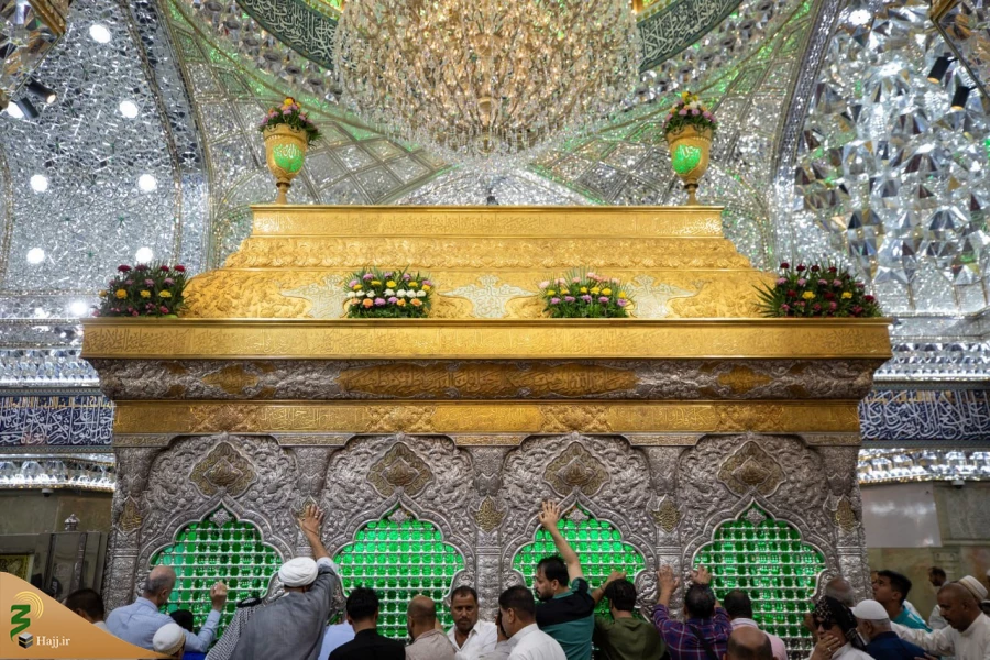 حرم امام حسین(ع) در آستانه میلاد پیامبر(ص) گل‌آرایی شد 4