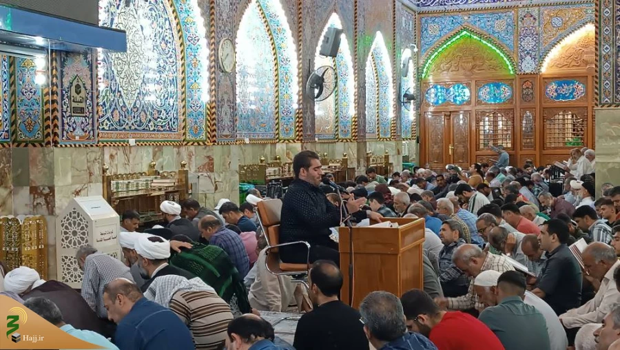 در آستانه ولادت پیامبر اکرم ( ص )
دعای کمیل زائران ایرانی در کربلای معلی 2