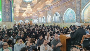 در آستانه ولادت پیامبر اکرم ( ص )
دعای کمیل زائران ایرانی در کربلای معلی 3