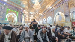 در آستانه ولادت پیامبر اکرم ( ص )
دعای کمیل زائران ایرانی در کربلای معلی 4