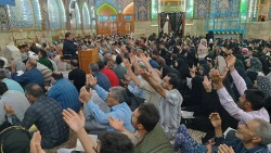 در آستانه ولادت پیامبر اکرم ( ص )
دعای کمیل زائران ایرانی در کربلای معلی 7