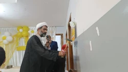 حضور کارکنان بعثه رهبری در مدرسه حسینی کربلا 4