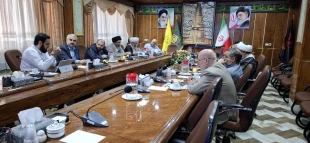 جری الاجتماع الخامس و الستون لفریق العمل القرآنی للعتبات المقدسة و البقاع المتبرکة فی إیران الإسلامیة بضیافه بعثة سماحة القائد 4