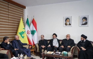 حضور سرپرست حجاج ایرانی در دفتر حزب الله لبنان در تهران 2