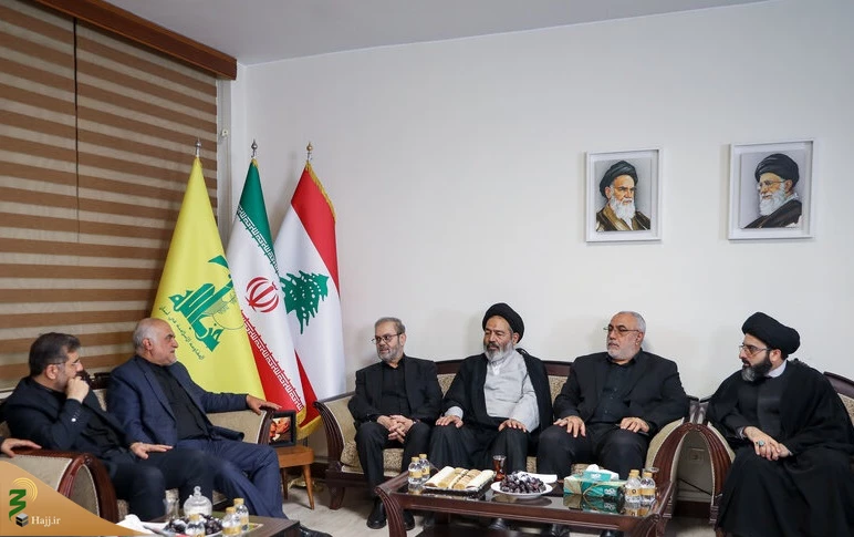 حضور سرپرست حجاج ایرانی در دفتر حزب الله لبنان در تهران 2
