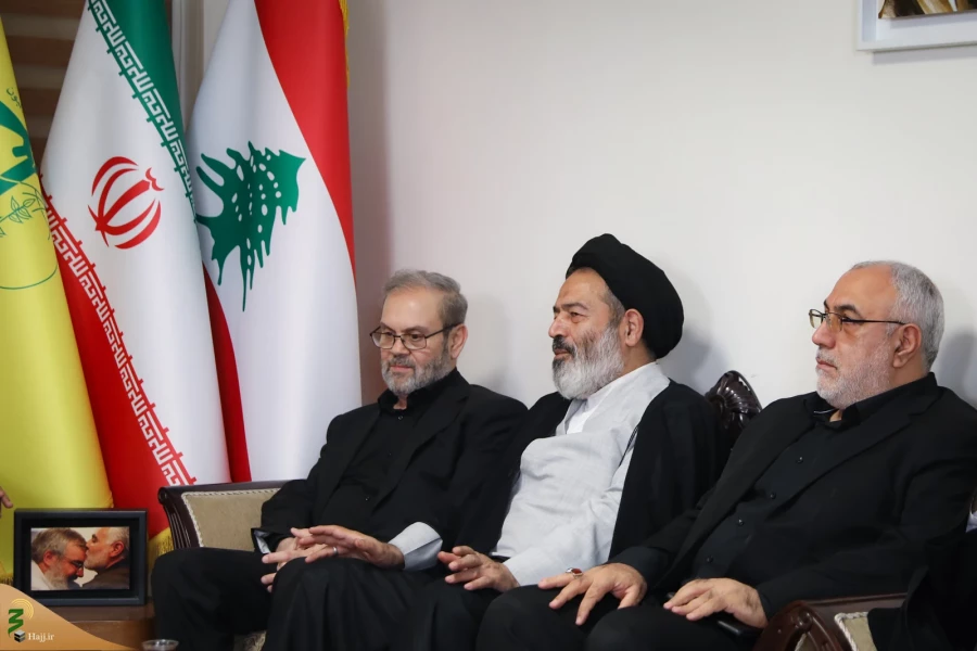 حضور سرپرست حجاج ایرانی در دفتر حزب الله لبنان در تهران 5