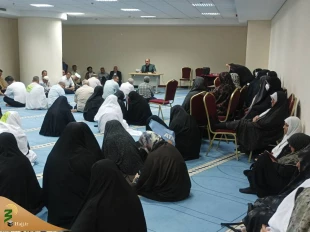 برگزاری دعای روحبخش کمیل درمکه مکرمه ازطرف بعثه مقام معظم رهبری 7