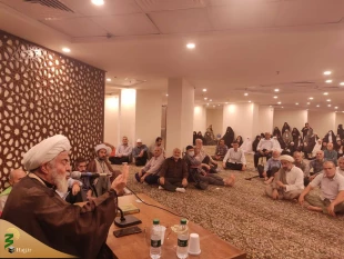برگزاری دعای روحبخش کمیل درمکه مکرمه ازطرف بعثه مقام معظم رهبری 8