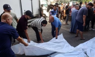 شهادت 21 فلسطینی در حمله رژیم صهیونیستی به مسجدی در غزه

