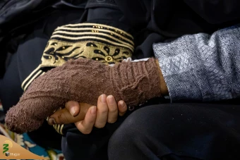 تشرف جمعی از جانبازان لبنانی به حرم مطهر رضوی 6