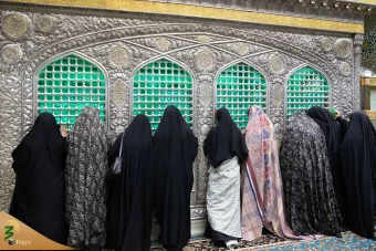 تشرف جمعی از جانبازان لبنانی به حرم مطهر رضوی 8