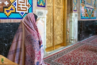 تشرف جمعی از جانبازان لبنانی به حرم مطهر رضوی 12