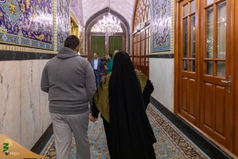 تشرف جمعی از جانبازان لبنانی به حرم مطهر رضوی 13