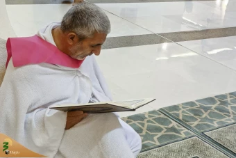 احرام عمره گزاران ایرانی در مسجد شجره 10