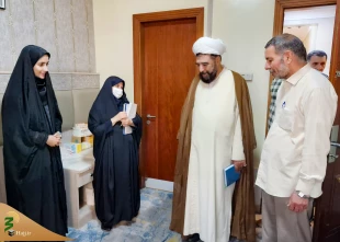 بازدید مسئولان حج و زیارت از مرکز پزشکی حج و زیارت در مدینه منوره 4