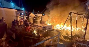 آوارگان فلسطینی‌ در آتش اشغالگران سوختند 2