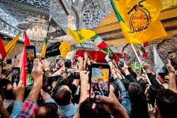 تشییع پیکر شهید سردار نیلفروشان در نجف اشرف و کربلای معلی  2