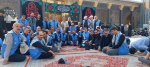 تجلیل از خادمین افتخاری اصفهانی راهنمای زائرین اربعین 