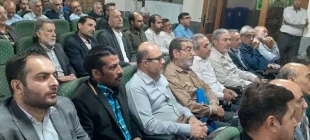 تجلیل از خادمین افتخاری امور گمشدگان اربعین حسینی اصفهان 6