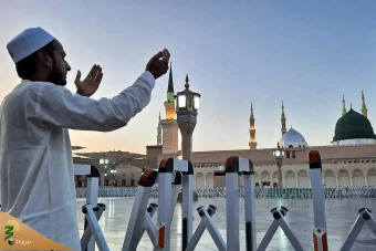 حضور زائران در مسجدالنبی و قبرستان بقیع 6