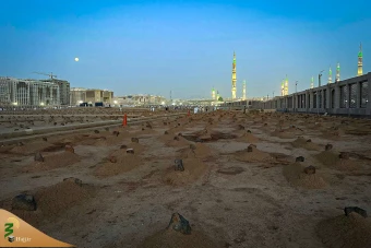 حضور زائران در مسجدالنبی و قبرستان بقیع 23