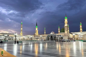 حضور زائران در مسجدالنبی و قبرستان بقیع 19