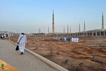 حضور زائران در مسجدالنبی و قبرستان بقیع 25