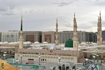 حضور زائران در مسجدالنبی و قبرستان بقیع 21