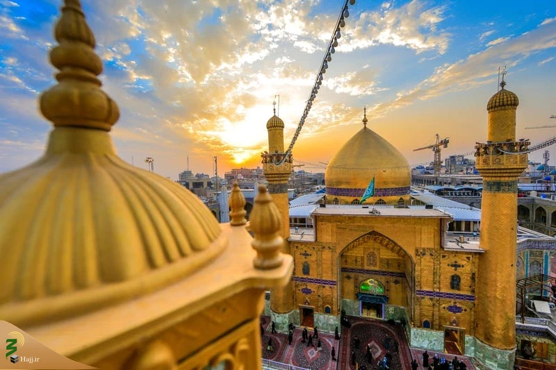 حرم شناسی در حرم مطهر امیرالمونین علی علیه السلام+ فیلم  2