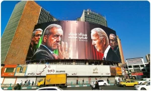 دیوارنگاره میدان ولیعصر(عج)؛«جنگ‌بلدها و جنگ‌طلب‌ها»