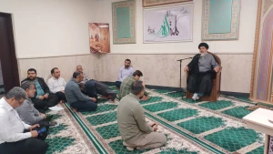 به همت دفتر نمایندگی بعثه منطقه خوزستان  برگزار شد؛
مراسم بزرگداشت شهدای جبهه مقاومت 