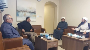 دیدار مسئول ستاد عمره در مدینه با  مسئول بعثه در مدینه منوره
 2
