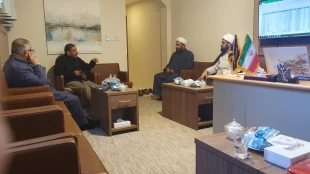 دیدار مسئول ستاد عمره در مدینه با  مسئول بعثه در مدینه منوره
 2
