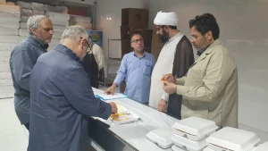بازدید مسئول دفتر نمایندگی بعثه در مدینه از خدمات‌دهی رستوران بین راهی مسیر مدینه به مکه 