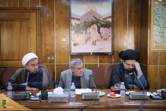  نشست شورای برنامه‌ریزی و هماهنگی بعثه مقام معظم رهبری و سازمان حج و زیارت 17