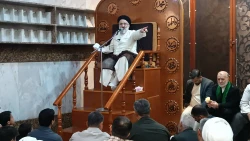 مراسم ویژه ولادت حضرت زینب (س) در حرم حضرت عباس (س) برگزار شد. 2