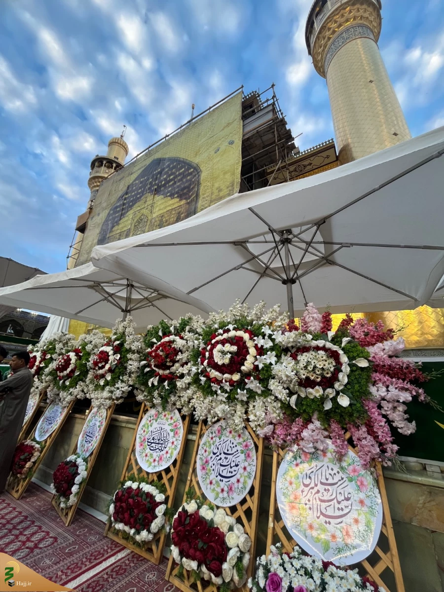 مراسم جشن میلاد حضرت زینب(س) در حرم مطهر امیر المومنین علی (علیهم السلام)
 3