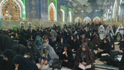 ندای دعای ندبه زائران ایرانی در خیمــه‌گاه امام حسین(ع) طنین انداز شد 3