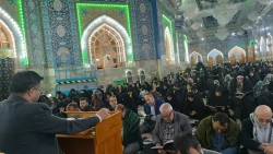 ندای دعای ندبه زائران ایرانی در خیمــه‌گاه امام حسین(ع) طنین انداز شد 4