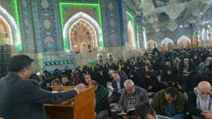 ندای دعای ندبه زائران ایرانی در خیمــه‌گاه امام حسین(ع) طنین انداز شد 4